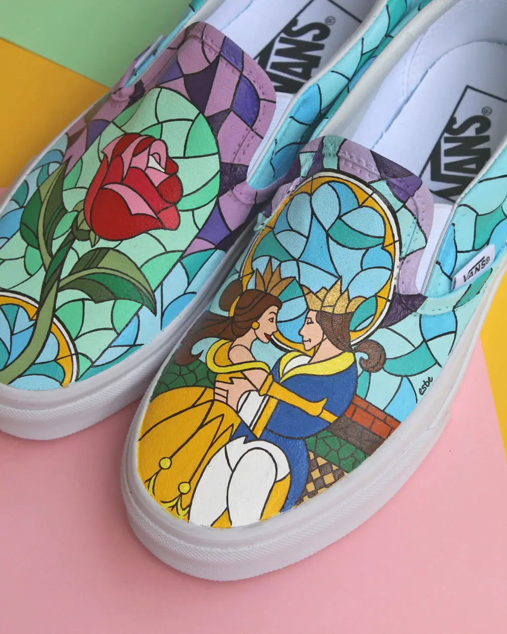 Beauty and the beast shoes outlet vans